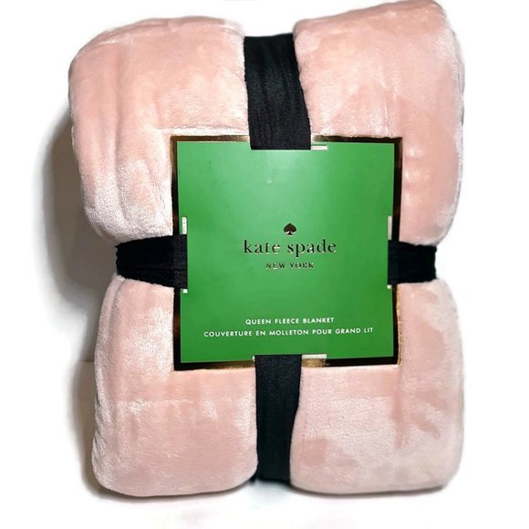 kate spade Other - Kate Spade Soft Fleece Blanket Queen Throw 98x92